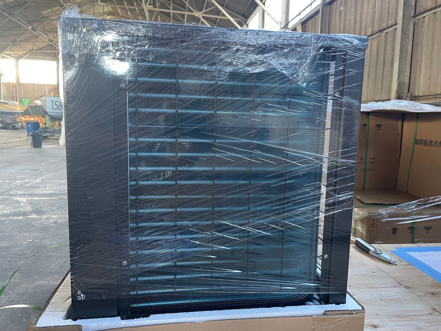 Chiller Unit 1.5HP, Ozone + Filter, 1.5-40 Deg C min❄️🛁 With Hose Home Wellness